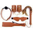 Vegan leather BDSM starter kit