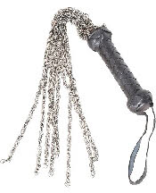 Chain of surrender flogger for BDSM