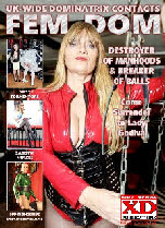 Female domination contact magazine featuring Lady Godiva of Kent
